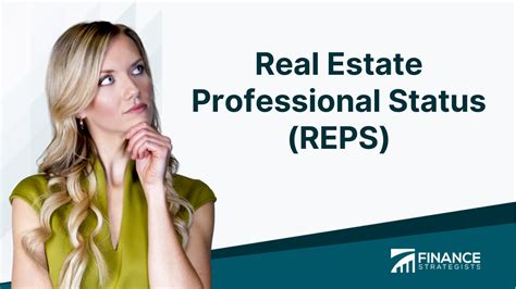 reps real estate professional status